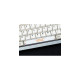 Keychron Spacebar Aluminum Alloy Artisan Keycap, Tastenkappe(weiß/orange)