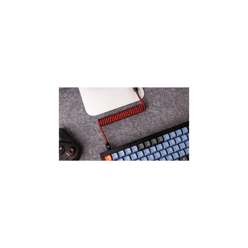 USB-C Stecker(rot, 1,08 Meter, gerader Stecker)