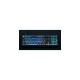 KeychronV6, Gaming-Tastatur(schwarz/blaugrau, DE-Layout, Keychron K Pro Brown, Hot-Swap, RGB)