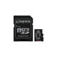Kingston Canvas Select Plus 64 GB microSDXC, Speicherkarte(schwarz, UHS-I U1, Class 10, V10, A1)
