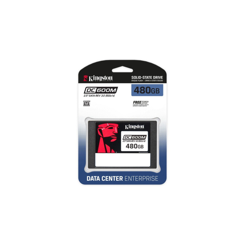 Kingston DC600M 480 GB, SSD(SATA 6 Gb/s, 2,5
