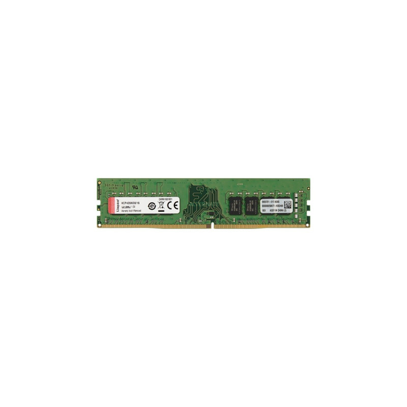 Kingston DIMM 16 GB DDR4-2666, Arbeitsspeicher(KCP426ND8/16)