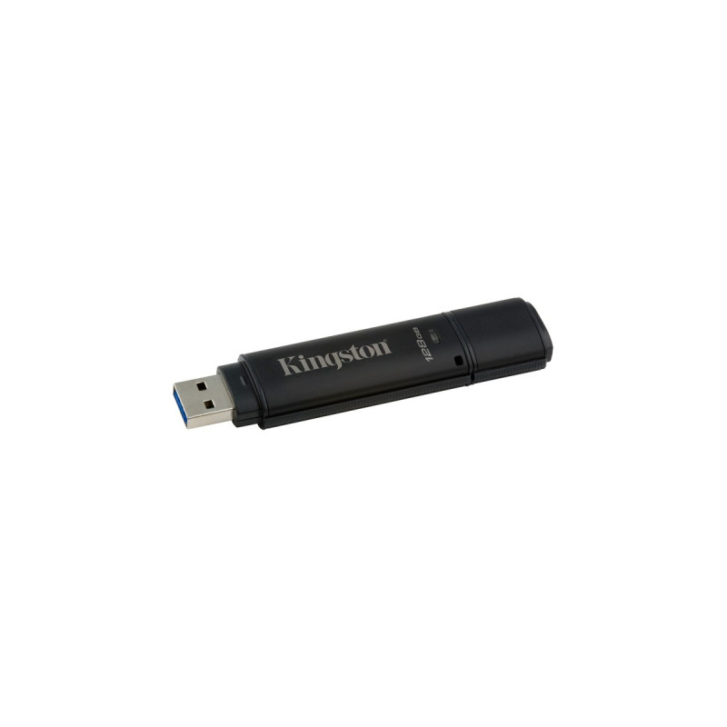 Kingston DataTraveler 4000G2DM 128 GB, USB-Stick(schwarz, USB-A 3.2 Gen 1)