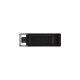 Kingston DataTraveler 70 128 GB, USB-Stick(schwarz, USB-C 3.2 (5 Gbit/s))