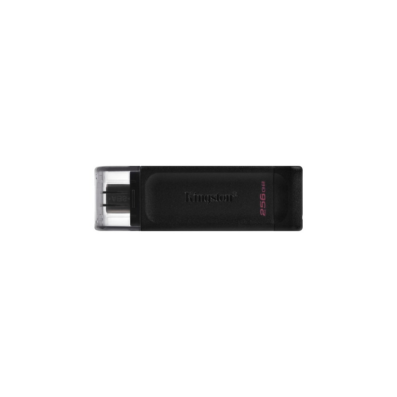 Kingston DataTraveler 70 256 GB, USB-Stick(schwarz, USB-C 3.2 (5 Gbit/s))