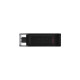 Kingston DataTraveler 70 256 GB, USB-Stick(schwarz, USB-C 3.2 (5 Gbit/s))