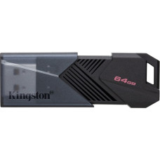 Kingston DataTraveler Exodia Onyx 64 GB, USB-Stick(schwarz/schwarz, USB-A 3.2 Gen 1)