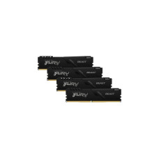 Kingston FURY DIMM 128 GB DDR4-2666 (4x 32 GB) Quad-Kit, Arbeitsspeicher(schwarz, KF426C16BBK4/128, Beast, INTEL XMP)