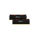 Kingston FURY DIMM 16 GB DDR4-3600 (2x 8 GB) Dual-Kit, Arbeitsspeicher(schwarz, KF436C16RBAK2/16, Renegade RGB, INTEL XMP)