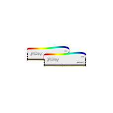 Kingston FURY DIMM 16 GB DDR4-3600 (2x 8 GB) Dual-Kit, Arbeitsspeicher(weiß, KF436C17BWAK2/16, Beast RGB, INTEL XMP)