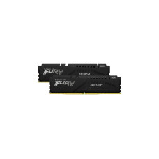 Kingston FURY DIMM 16 GB DDR5-4800 (2x 8 GB) Dual-Kit, Arbeitsspeicher(schwarz, KF548C38BBK2-16, Beast, INTEL XMP)