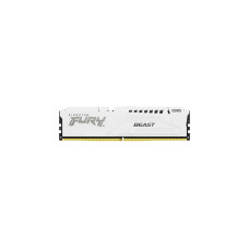 Kingston FURY DIMM 16 GB DDR5-5200, Arbeitsspeicher(weiß, KF552C40BW-16, Beast, INTEL XMP)