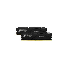 Kingston FURY DIMM 16 GB DDR5-5600 (2x 8 GB) Dual-Kit, Arbeitsspeicher(schwarz, KF556C36BBEK2-16, Beast, AMD EXPO)