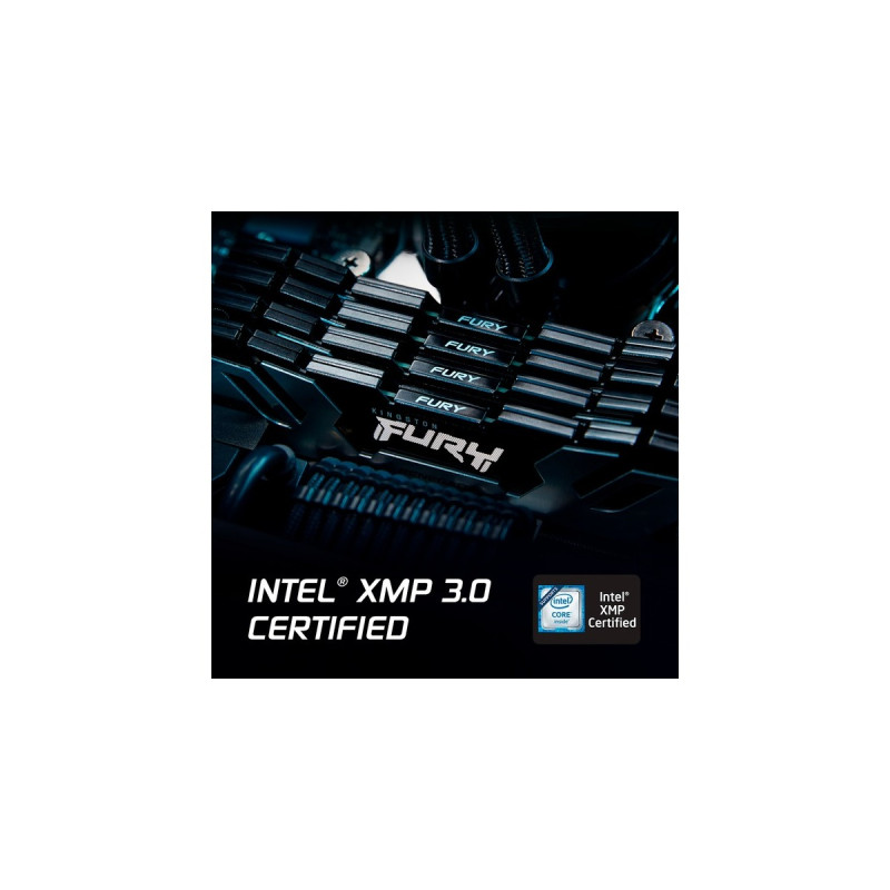 Kingston FURY DIMM 16 GB DDR5-6800, Arbeitsspeicher(weiß, KF568C36RW-16, Renegade, INTEL XMP)