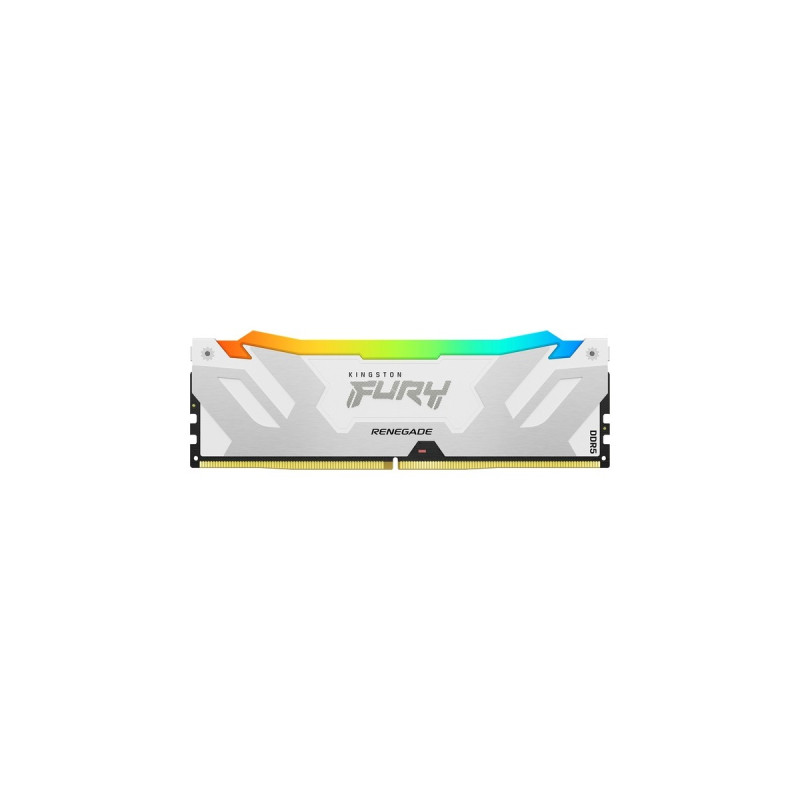 Kingston FURY DIMM 16 GB DDR5-6800, Arbeitsspeicher(weiß, KF568C36RWA-16, Renegade RGB, INTEL XMP)
