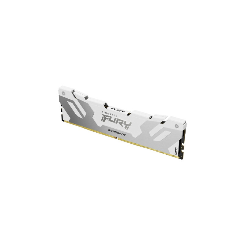 Kingston FURY DIMM 16 GB DDR5-7200, Arbeitsspeicher(weiß, KF572C38RW-16, Renegade, INTEL XMP)