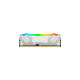 Kingston FURY DIMM 16 GB DDR5-7200, Arbeitsspeicher(weiß, KF572C38RWA-16, Renegade RGB, INTEL XMP)