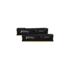 Kingston FURY DIMM 32 GB DDR4-2666 (2x 16 GB) Dual-Kit, Arbeitsspeicher(schwarz, KF426C16BB1K2/32, Beast, INTEL XMP)