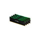 Kingston FURY DIMM 32 GB DDR4-3600 (4x 8 GB) Quad-Kit, Arbeitsspeicher(schwarz, KF436C16RBAK4/32, Renegade RGB, INTEL XMP)