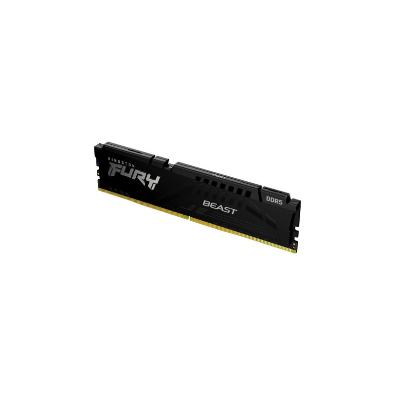 Kingston FURY DIMM 32 GB DDR5-4800, Arbeitsspeicher(schwarz, KF548C38BB-32, Beast, INTEL XMP)