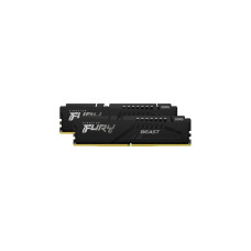 Kingston FURY DIMM 32 GB DDR5-5200 (2x 16 GB) Dual-Kit, Arbeitsspeicher(schwarz, KF552C36BBEK2-32, Fury Beast, INTEL XMP, AMD EXPO)