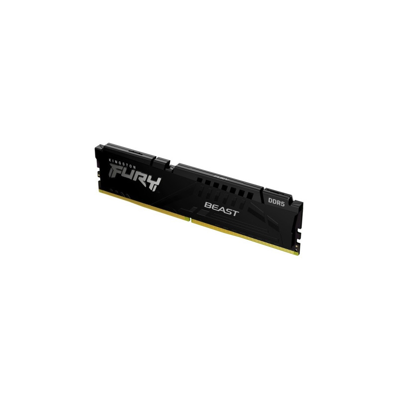 Kingston FURY DIMM 32 GB DDR5-5200, Arbeitsspeicher(schwarz, KF552C36BBE-32, Beast, AMD EXPO)