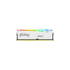 Kingston FURY DIMM 32 GB DDR5-5200, Arbeitsspeicher(weiß, KF552C40BWA-32, Beast RGB, INTEL XMP)