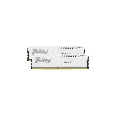 Kingston FURY DIMM 32 GB DDR5-5600 (2x 16 GB) Dual-Kit, Arbeitsspeicher(weiß, KF556C36BWEK2-32, Beast, INTEL XMP, AMD EXPO)