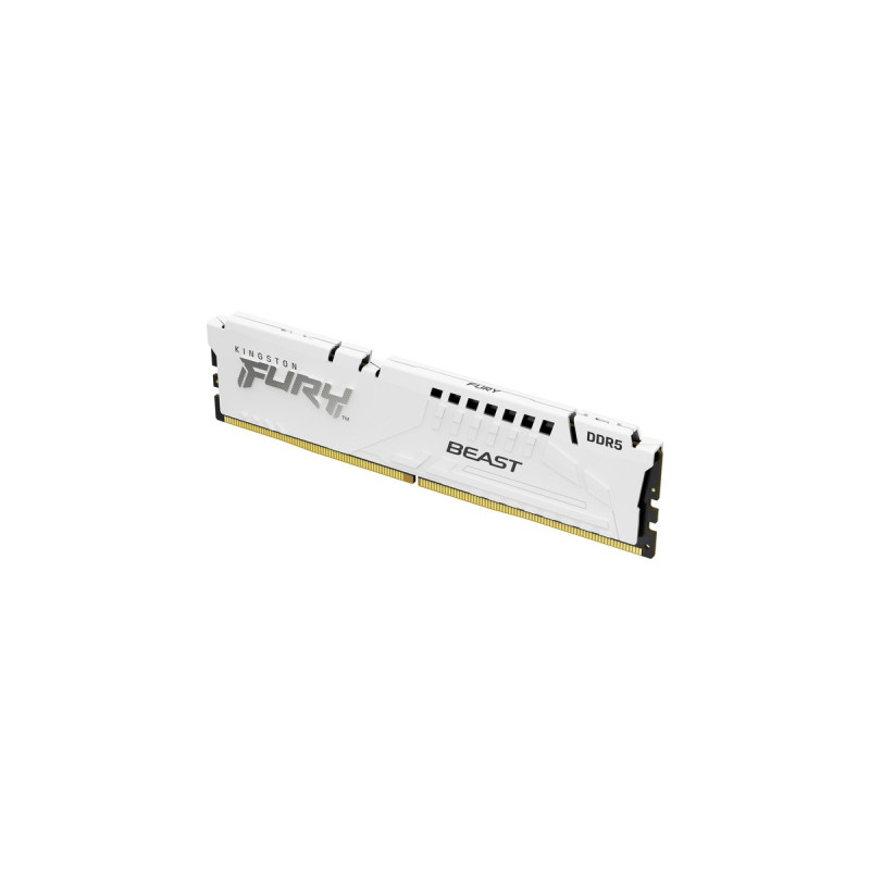 Kingston FURY DIMM 32 GB DDR5-5600 (2x 16 GB) Dual-Kit, Arbeitsspeicher(weiß, KF556C36BWEK2-32, Beast, INTEL XMP, AMD EXPO)