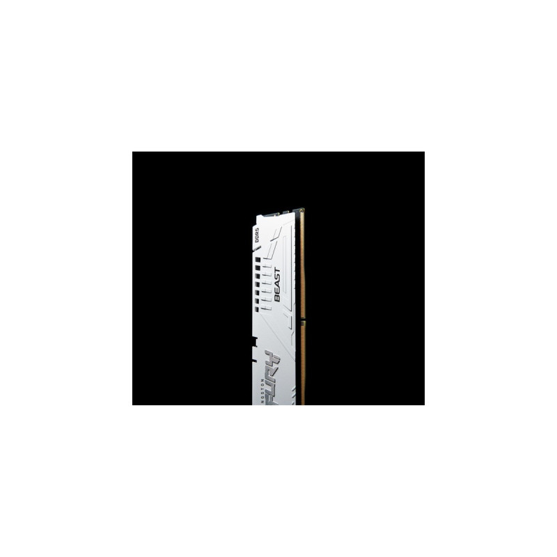 Kingston FURY DIMM 32 GB DDR5-5600 (2x 16 GB) Dual-Kit, Arbeitsspeicher(weiß, KF556C36BWEK2-32, Beast, INTEL XMP, AMD EXPO)