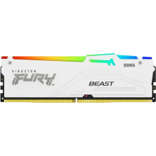 Kingston FURY DIMM 32 GB DDR5-5600, Arbeitsspeicher(weiß, KF556C40BWA-32, Beast RGB, INTEL XMP)