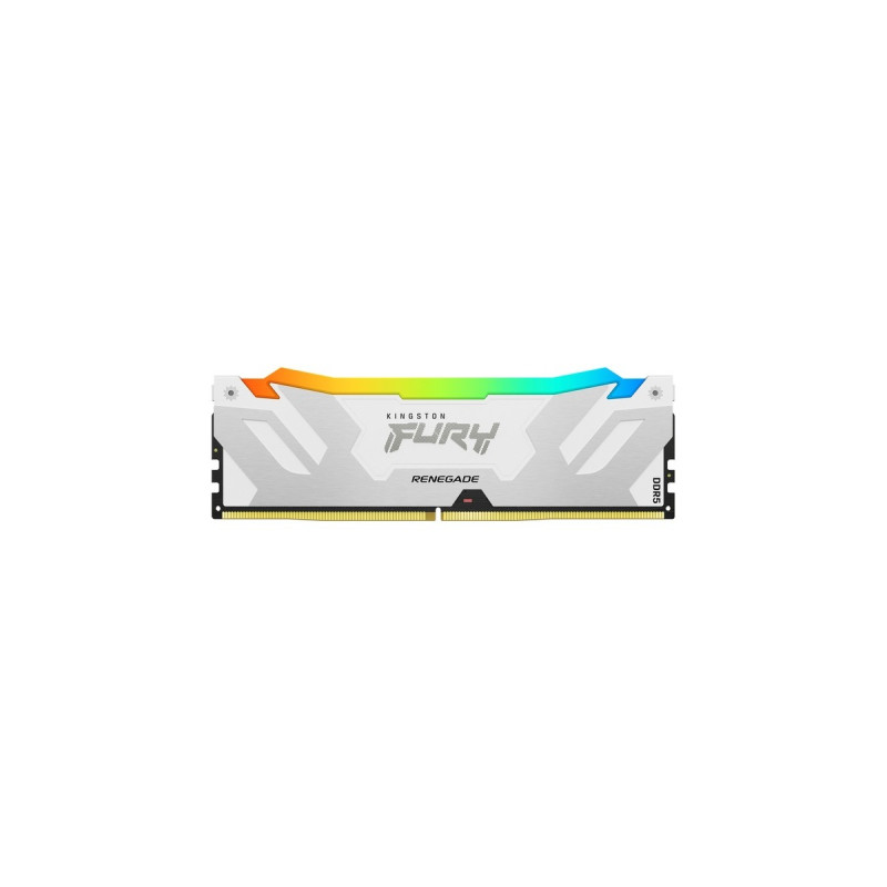 Kingston FURY DIMM 32 GB DDR5-6000, Arbeitsspeicher(weiß, KF560C32RWA-32, Renegade RGB, INTEL XMP)