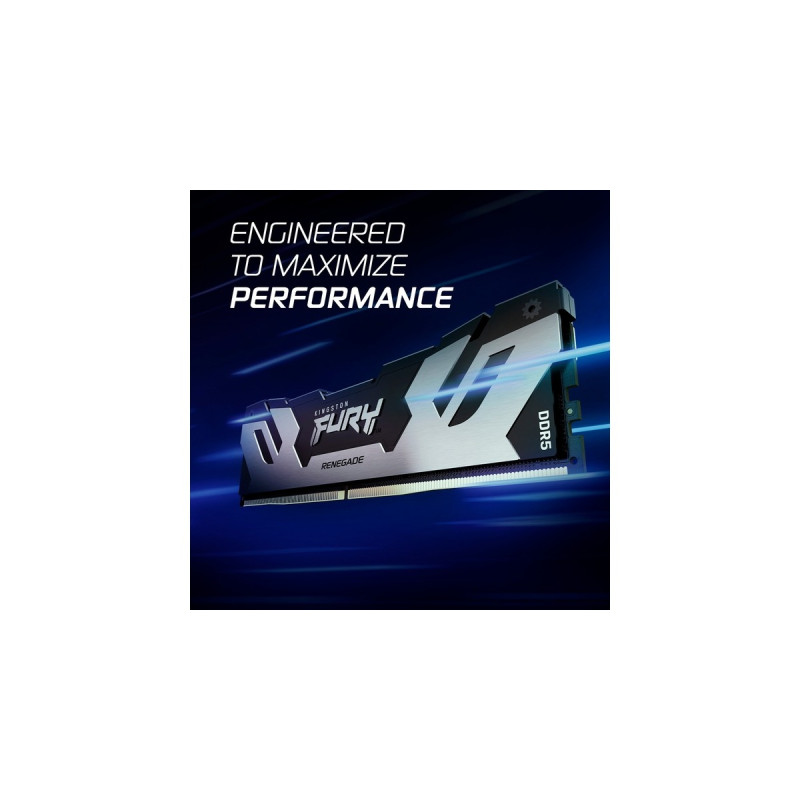 Kingston FURY DIMM 32 GB DDR5-6800 (2x 16 GB) Dual-Kit, Arbeitsspeicher(weiß, KF568C36RWK2-32, Renegade, INTEL XMP)