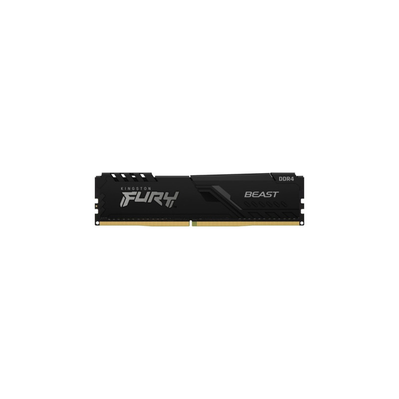 Kingston FURY DIMM 4 GB DDR3-1600, Arbeitsspeicher(schwarz, KF316C10BB/4, Beast)