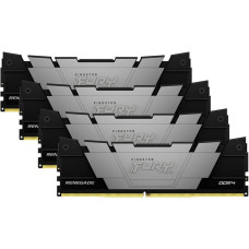 Kingston FURY DIMM 64 GB DDR4-3600 (4x 16 GB) Quad-Kit, Arbeitsspeicher(schwarz, KF436C16RB12K4/64, Renegade, INTEL XMP)