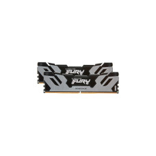 Kingston FURY DIMM 64 GB DDR5-6000 (2x 32 GB) Dual-Kit, Arbeitsspeicher(schwarz/silber, KF560C32RSK2-64, Fury Renegade Silver, INTEL XMP)