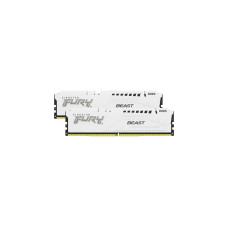 Kingston FURY DIMM 64 GB DDR5-6000 (2x 32 GB) Dual-Kit, Arbeitsspeicher(weiß, KF560C36BWEK2-64, Beast, AMD EXPO)