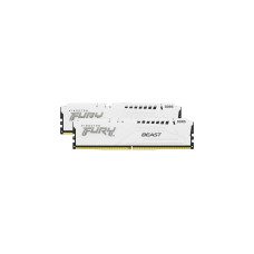 Kingston FURY DIMM 64 GB DDR5-6000 (2x 32 GB) Dual-Kit, Arbeitsspeicher(weiß, KF560C40BWK2-64, Beast, INTEL XMP)