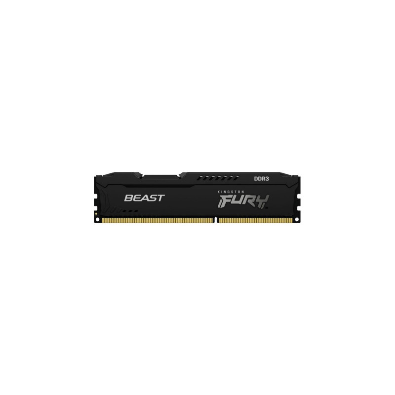 Kingston FURY DIMM 8 GB DDR3-1600, Arbeitsspeicher(schwarz, KF316C10BB/8, Beast)