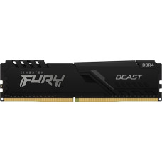 Kingston FURY DIMM 8 GB DDR4-2666, Arbeitsspeicher(schwarz, KF426C16BB/8, Beast, INTEL XMP)