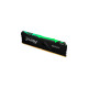 Kingston FURY DIMM 8 GB DDR4-3200, Arbeitsspeicher(schwarz, KF432C16BBA/8, Beast RGB, INTEL XMP)