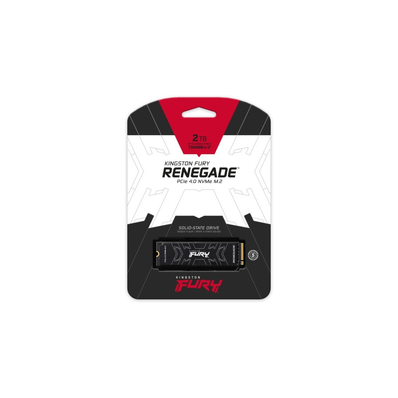 Kingston FURY Renegade 2 TB, SSD(schwarz, PCIe 4.0 x4, NVMe, M.2 2280)