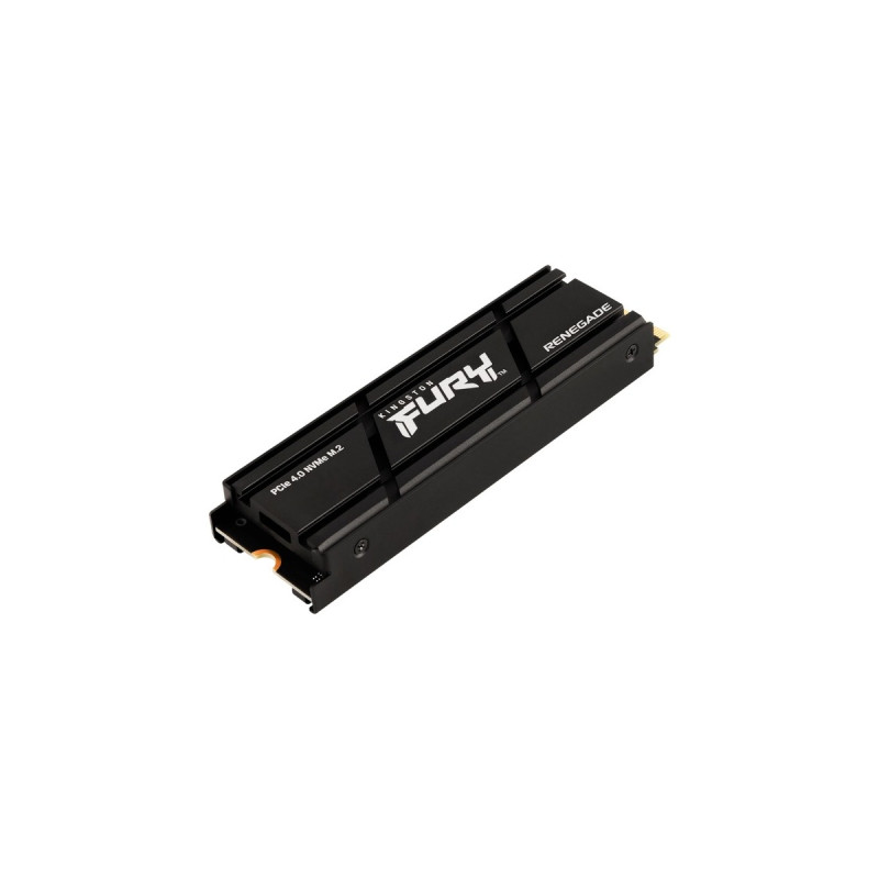 Kingston FURY Renegade Heatsink 2 TB, SSD(schwarz, PCIe 4.0 x4, NVMe, M.2 2280, Heatsink)