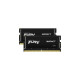 Kingston FURY SO-DIMM 64 GB DDR5-5600 (2x 32 GB) Dual-Kit, Arbeitsspeicher(schwarz, KF556S40IBK2-64, Impact)