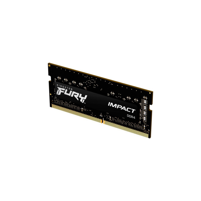 Kingston FURY SO-DIMM 8 GB DDR3-1866, Arbeitsspeicher(schwarz, KF318LS11IB/8, Impact)