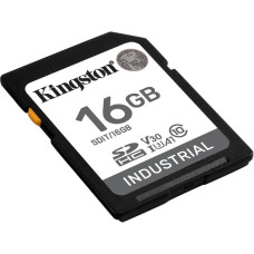 Kingston Industrial 16 GB SDHC, Speicherkarte(schwarz, UHS-I U3, Class 10, V30, A1)