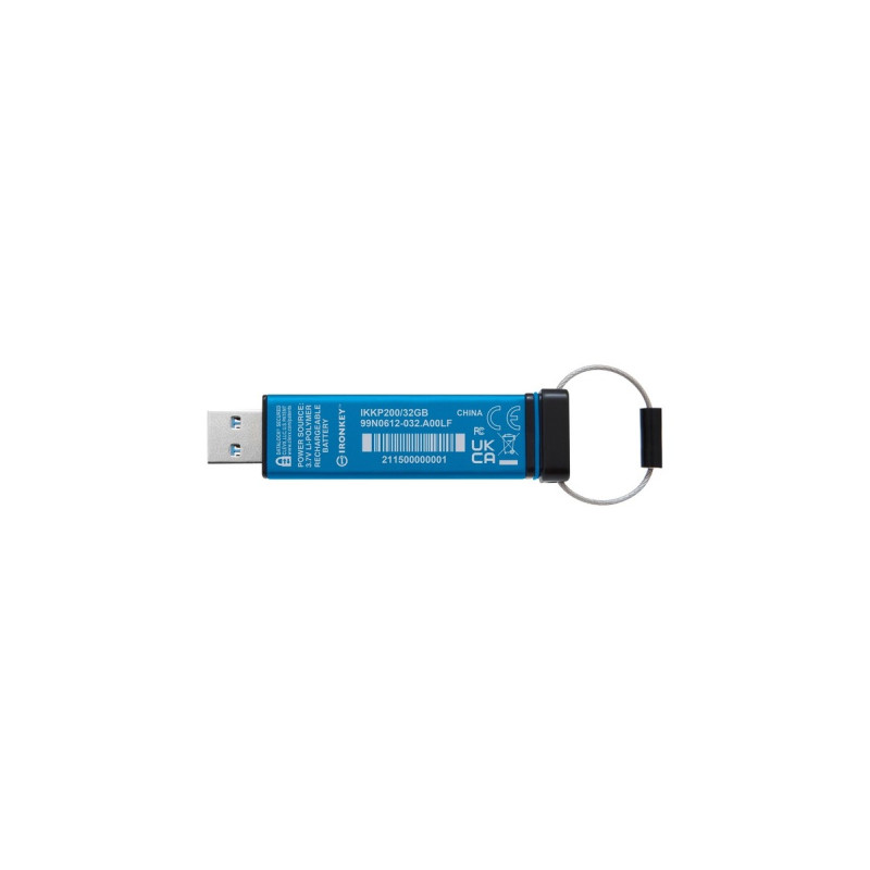 Kingston IronKey Keypad 200 32 GB, USB-Stick(USB-A 3.2 Gen 1)