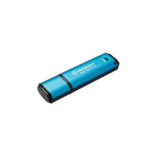 Kingston IronKey Vault Privacy 50 16 GB, USB-Stick(hellblau/schwarz, USB-A 3.2 Gen 1)