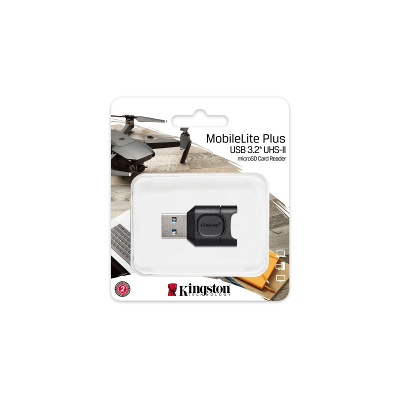Kingston MobileLite Plus microSD, Kartenleser(schwarz)