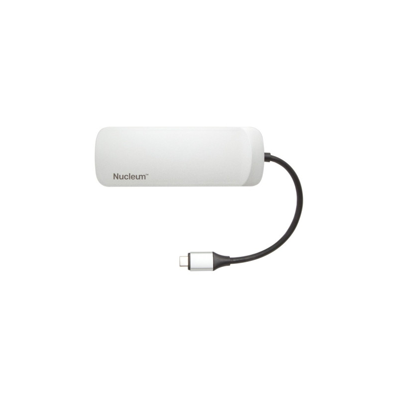 Kingston Nucleum USB-C-Hub, Dockingstation(silber)